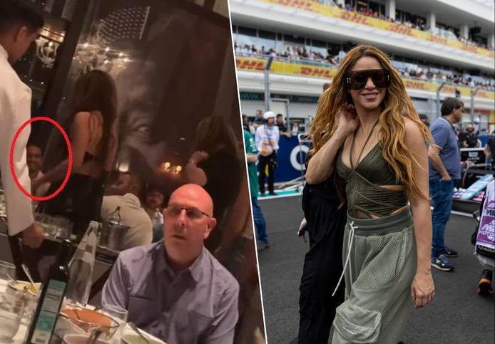 Bloeit er iets tussen Lewis Hamilton en Shakira? F1-coureur en zangeres