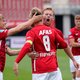 Dani de Wit haalt opgelucht adem na overwinning AZ