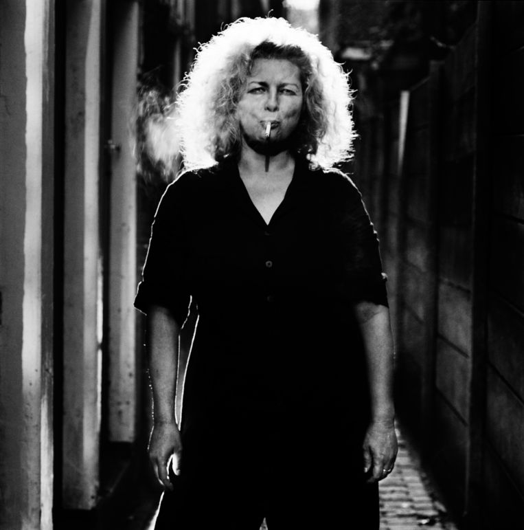 Marlene Dumas, Amsterdam 2000. Hollands Deep. Beeld Anton Corbijn