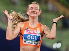 Femke Bol knalt in recordtijd naar EK-goud op 400 meter: ‘Bizar, niet te geloven’