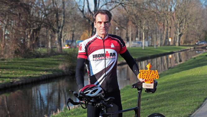 ‘Amateur’ Albert (62) liep 41 volledige triatlons: ‘Ik train op gevoel en als ik geen zin heb, train ik niet’