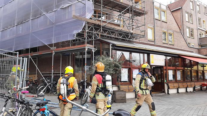 De brand in de Oude Haven.