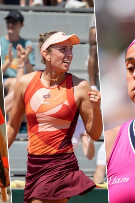 Roland-Garros: les favoris au rendez-vous, carton plein pour les Belges, journée noire pour le tennis français