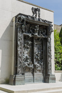 La porte de l'enfer de Rodin