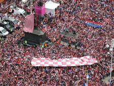 Fotoserie: Groots onthaal voor Kroatische WK-helden in Zagreb