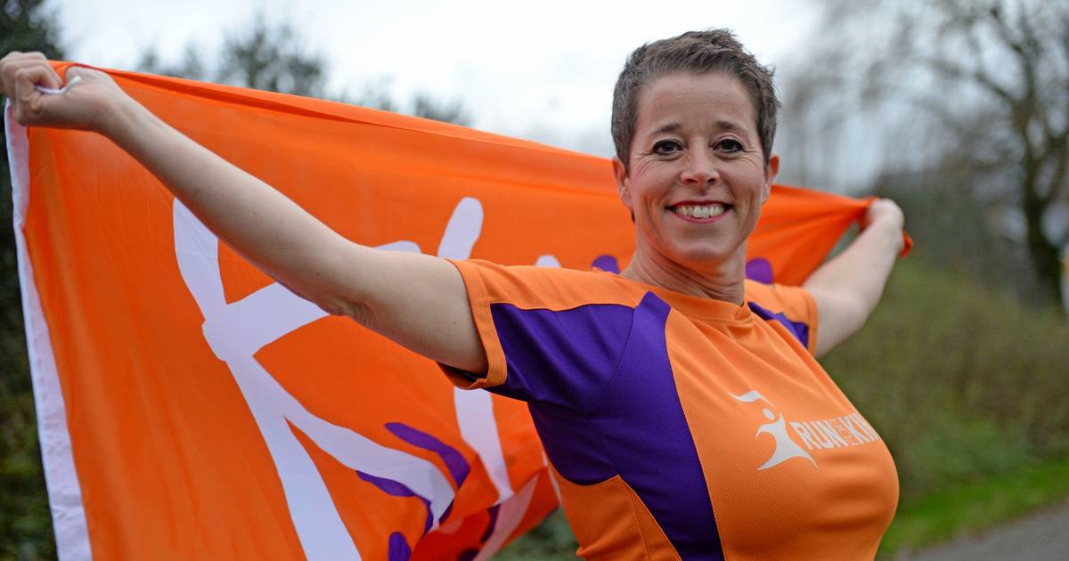 Andrea (46) uit Oldenzaal loopt halve marathon over Chinese Muur