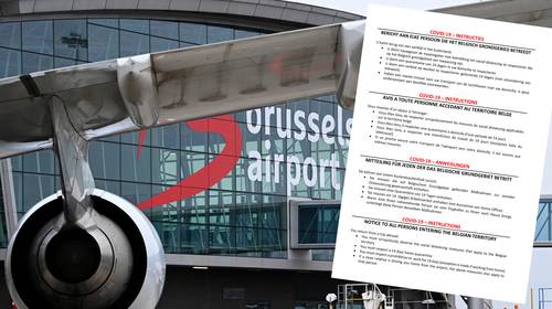 Wie aankomt op Zaventem, moet twee weken in quarantaine