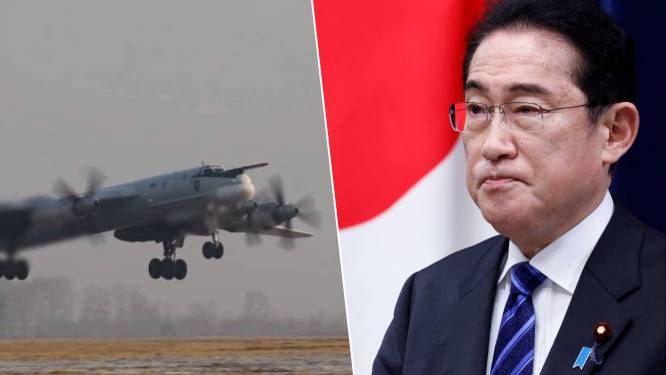 Russische bommenwerpers vliegen over Japanse Zee, net voor Japanse premier Oekraïne bezoekt