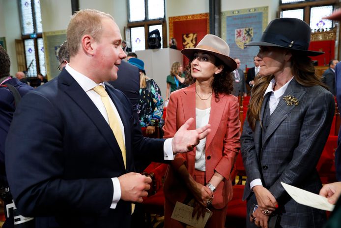 Het Bredase VVD-Kamerlid Thierry Aartsen op Prinsjesdag in 2019.