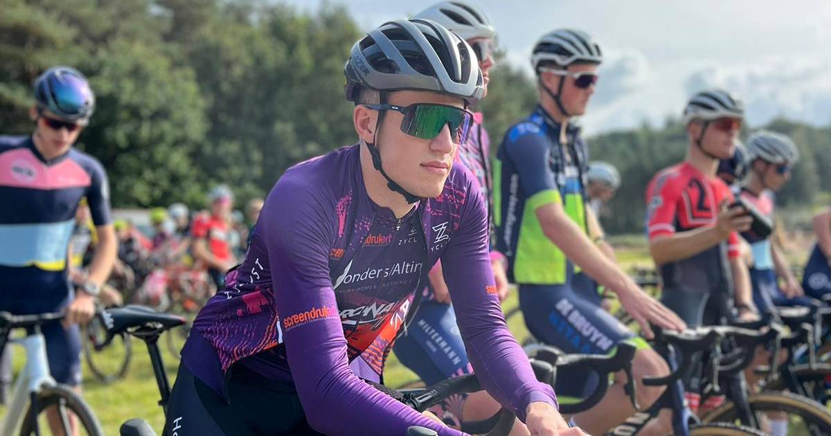 Pete Uptegrove aan de start van een Amerikaanse cross klinkt niet gek