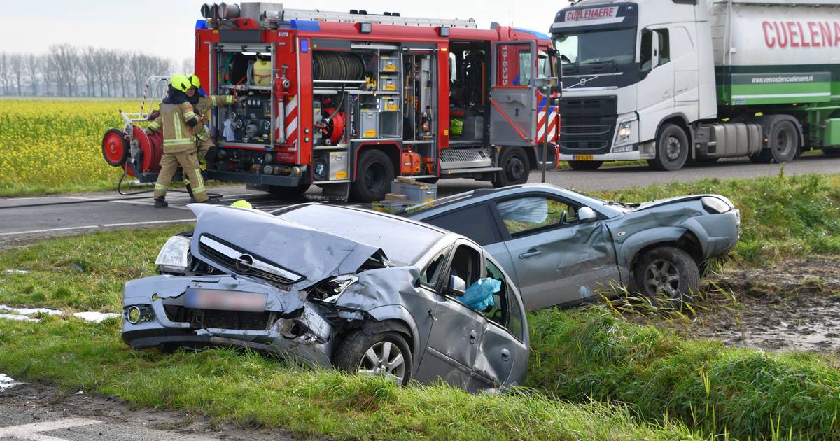 Twee gewonden bij ongeval in Sint Kruis.