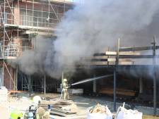 Politie: Brand woongebouw in aanbouw is aangestoken’