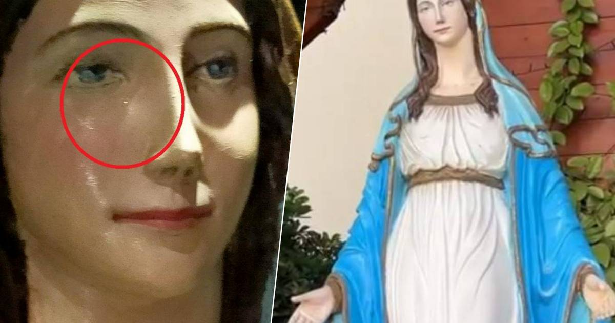 La diocesi italiana indaga sul “miracolo” dopo che dagli occhi della statua di Maria scendono lacrime |  Strano