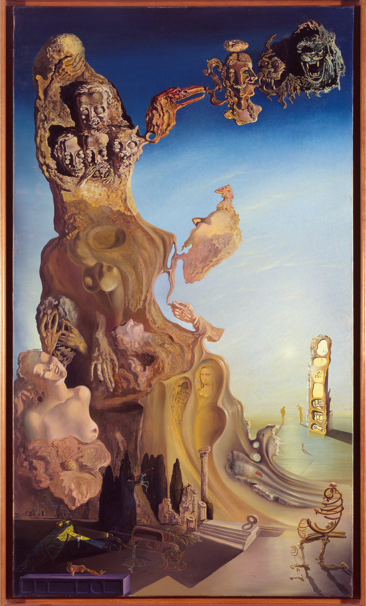  Salvador Dalí, La Memoire de la Femme-Enfant (1929) Beeld 