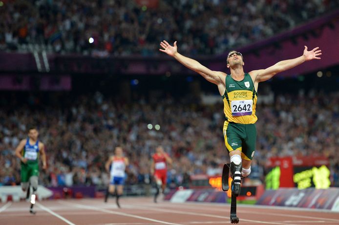 Op de Paralympische Spelen van 2012 won Pistorius een gouden medaille op de 400 meter.