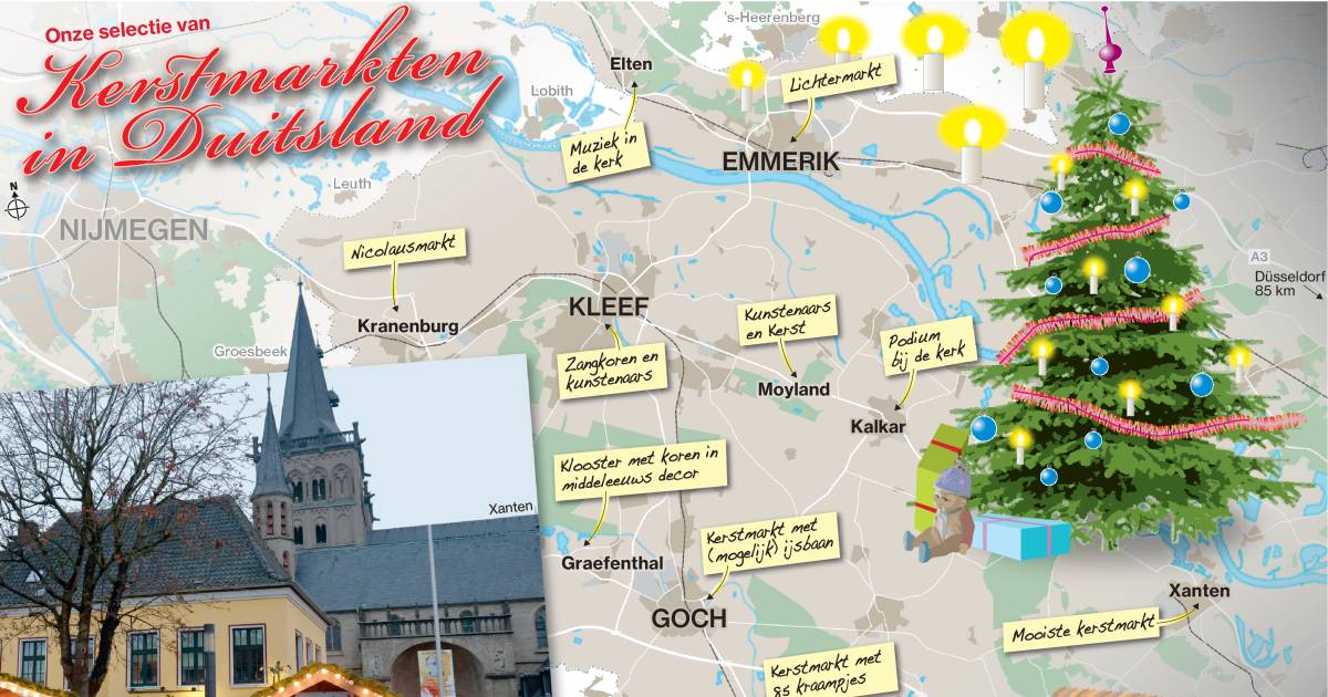 De eerste kerstmarkten in Duitsland beginnen al in november