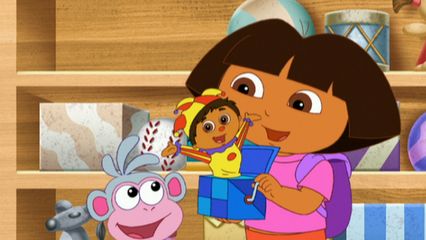 1. Dora's Koos-uit-de-doos