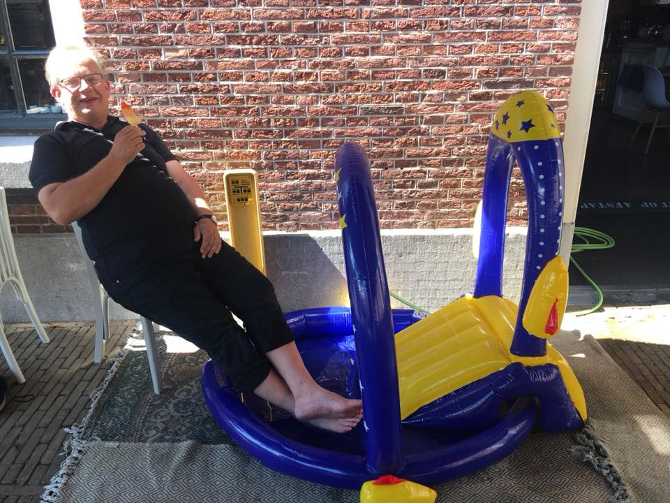 In bad bij Brownies&DownieS Woerden Foto AD.nl