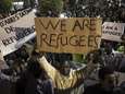 Afrikaanse migranten betogen voor het recht in Israël te blijven