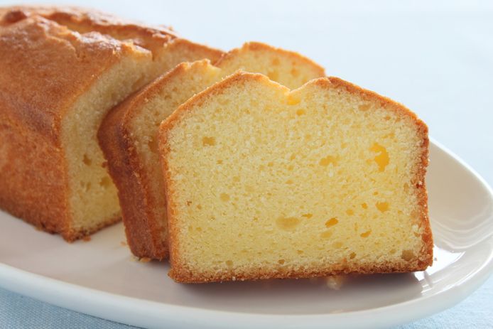 Een simpele plak cake kan prima als tussendoortje.