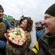 Bokskampioen en burgemeester Klitsjko draagt de zorgen van Kyiv op zijn brede schouders