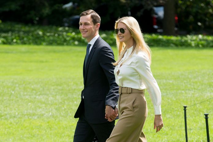 Ivanka Trump, dochter van Donald Trump, en haar echtgenoot Jared Kushner.