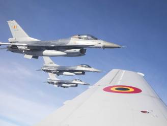 Belgische F-16's onderscheppen Russische bommenwerpers boven Noordzee