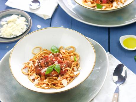 Wat Eten We Vandaag: Vegetarische spaghetti bolognese