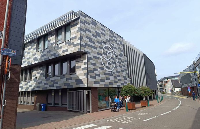 De campus Hemelvaart van de Sint-Paulusschool in Waregem: de rust is teruggekeerd.