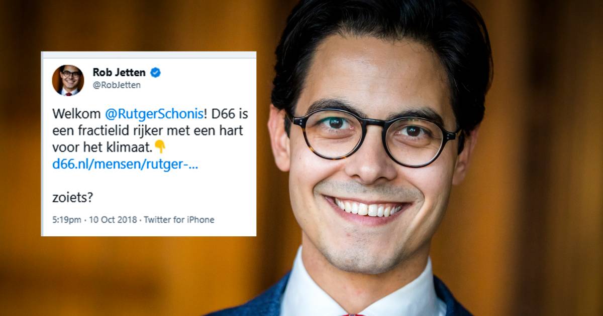 Oeps Kersverse D66 Voorzitter Jetten Maakt Direct Twitterflatertje Politiek Ad Nl