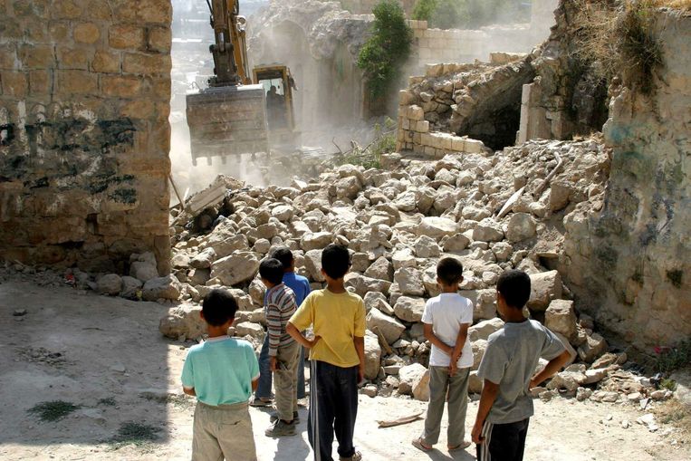 Volgens Human Rights Watch worden de Palestijnse en Joods Israëlische inwoners van Israël stelselmatig anders behandeld.  Beeld EPA