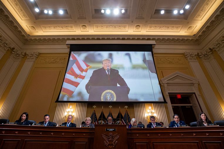 Monday's presentation of the parliamentary committee of inquiry.  From their findings the picture emerges of a man who placed his desire to win above the principle of democracy.  Picture Photo News