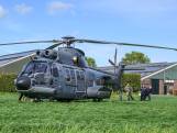 ‘Wat is dit? Hij stort neer, hij stort gewoon neer’: omwonenden Bredase wijk zien militaire helikopter akelig dicht langs de huizen scheren