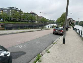 Deze parkeerplaats aan de Visserij in Gent is regelmatig vrij en daar hebben bewoners een goede reden voor