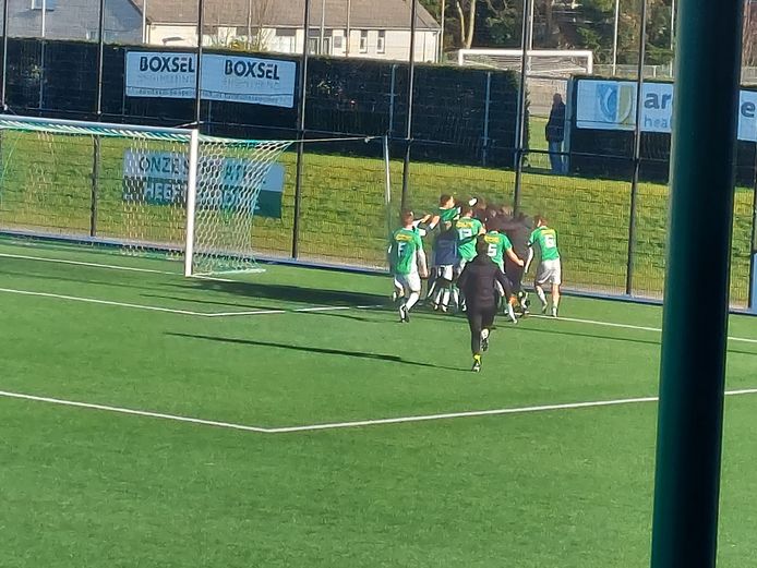 Vreugde bij Baronie na de 3-1