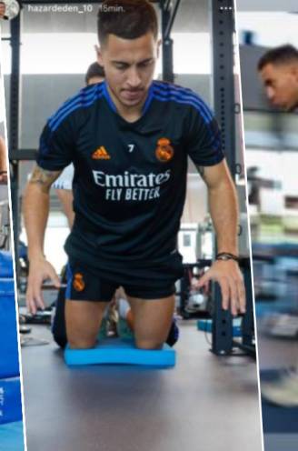 Ondanks gemiste interland tegen Wales blijft Eden Hazard er bij Real Madrid stevig de pees op leggen