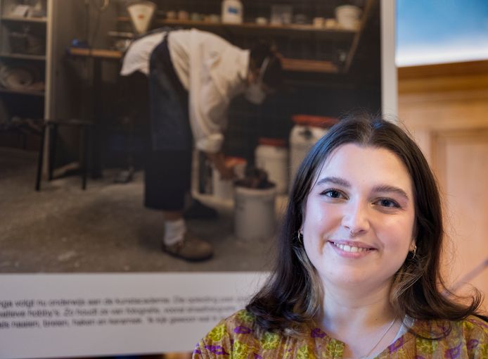 Kinga Kurek is een van de Poolse mensen in de expositie.