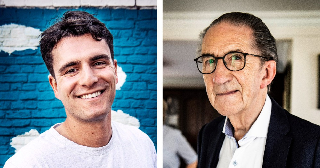 Conner Rousseau en Willy Claes Beeld Saskia Vanderstichele