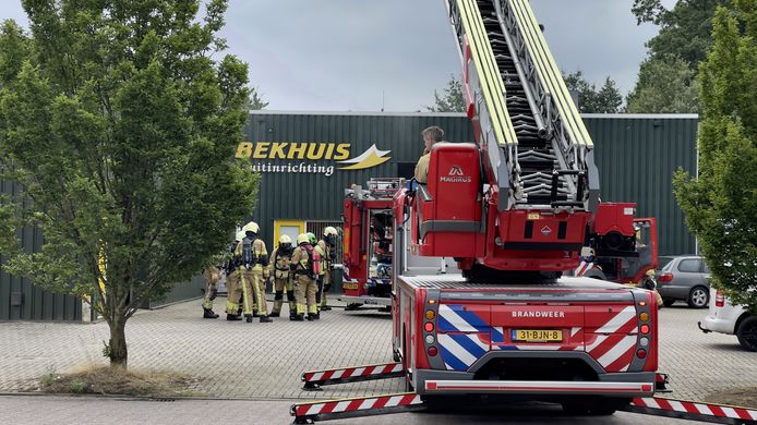 De brandweer had de brand snel onder controle en kon erger voorkomen.