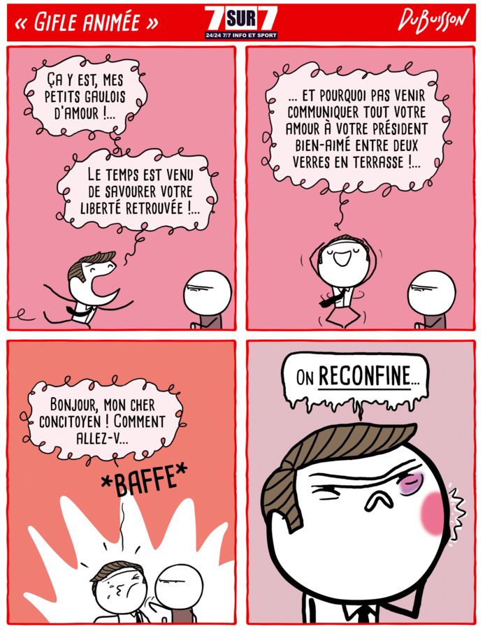 "Gifle animée", 11 juin 2021