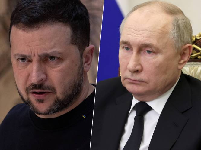 Zelensky niet gediend met beschuldigingen van Poetin: “Dat zieke schepsel is zelf een terrorist” 