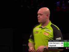 Van Gerwen meteen onderuit in eerste wedstrijd in bomvol Ahoy