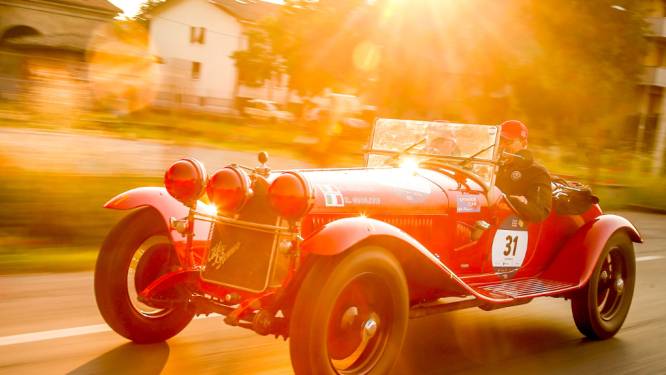 Bijzondere mensen, bijzondere auto's: de Mille Miglia is gestart