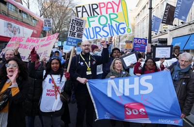 Staking Britse verpleegkundigen zorgt voor grote bezorgdheid over mogelijkheid spoedopnames