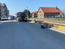 Vrouw (70) levensgevaarlijk gewond bij ongeval met vrachtwagen in Zeebrugge