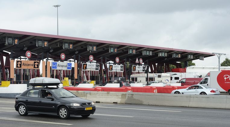 Begin- en eindpunten van tolwegen zijn beruchte knelpunten. Beeld anp
