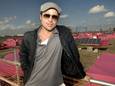 Brad Pitt in 2007 bij zijn project Make It Right in New Orleans. Archiefbeeld.