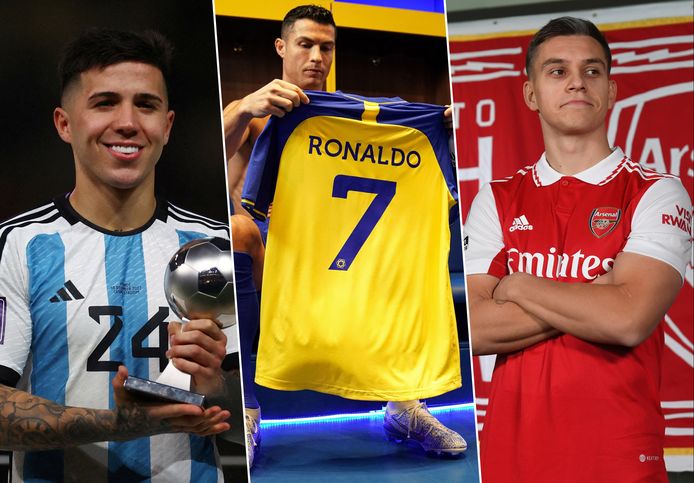 Enzo Fernandez, Cristiano Ronaldo et Leandro Trossard ont agité ce mercato hivernal