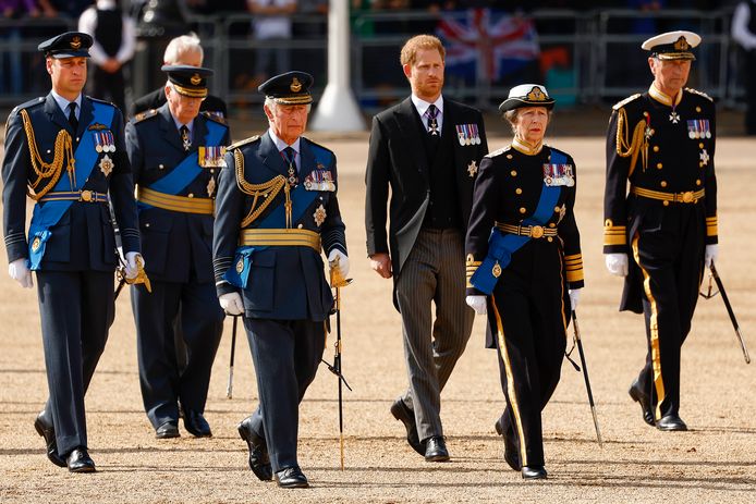 La famiglia reale è a pochi passi da Buckingham Palace a Westminster Hall.