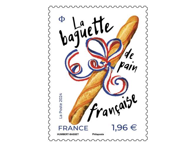 Frankrijk lanceert postzegel met broodgeur om baguette te eren